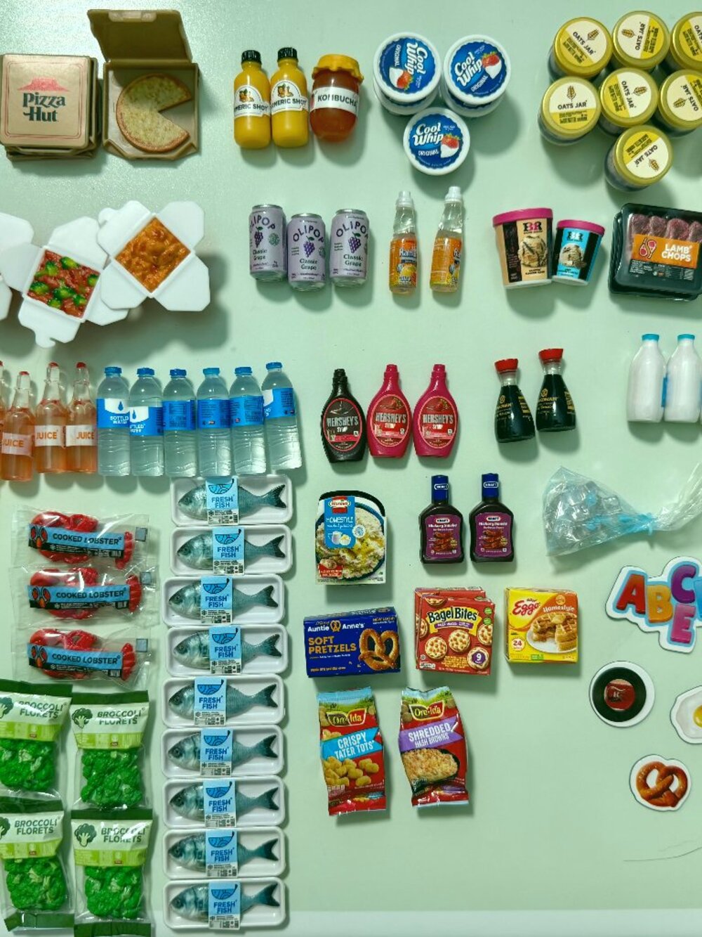 ZURU Mini Brands Fill the Fridge YOU PICK Pizza Hut Panda Express Olipop Retired
